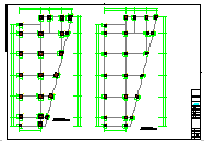 [江苏]两栋地上四层框架结构工业厂房结构施工图（含设计说明）-图一