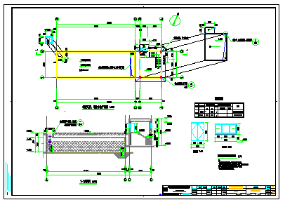 某泵房建筑设计CAD施工图（含设计说明）-图一