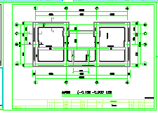 某公园景观厕所建筑结构cad设计图_图1