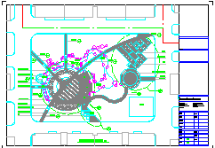 某小广场全套景观设计cad施工图-图二