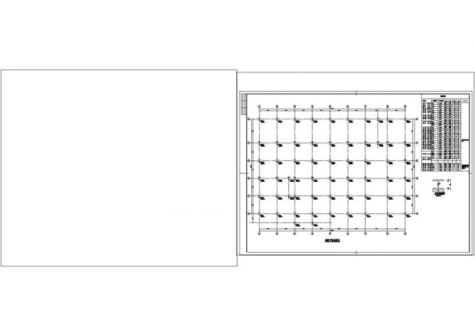 厂房设计_多层钢结构厂房结构施工cad图纸设计_图1