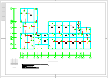 高层混合结构小办公楼设计结构施工图_图1