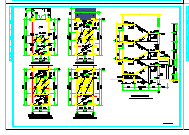 教师宿舍楼框架结构设计CAD施工图-图二