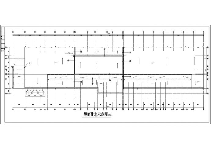 上海某食品厂4200平米五层框架结构生产车间建筑设计CAD图纸_图1
