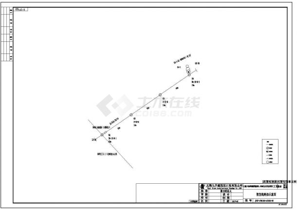 张家界0.47MW光伏扶贫项目设计全套施工cad图-图一