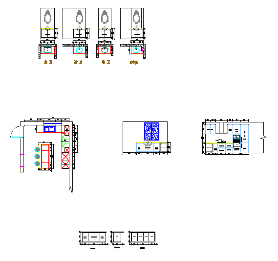 某装修设计驿站CAD节点构造_图1
