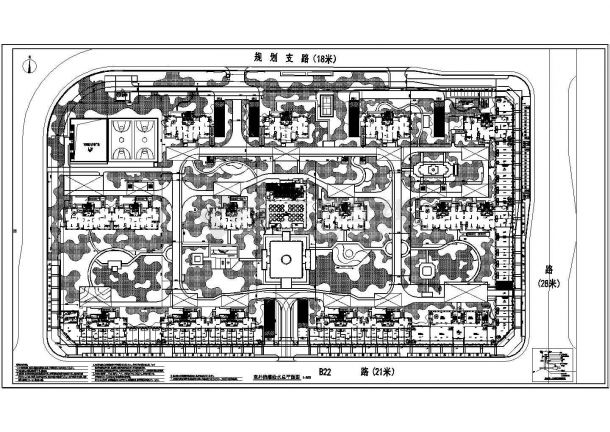 伞半屯安置房新建工程--景观排水设计-图一