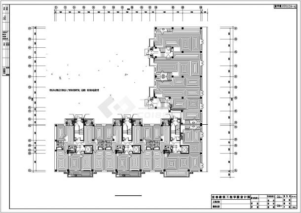 小区高层商品房给排水和采暖全套设计CAD图（含水暖设计说明）-图二