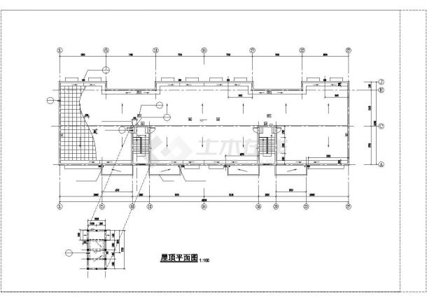 某六层砖混住宅施工图-图二