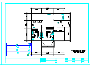 二层小别墅建施设计cad图纸含效果图-图一