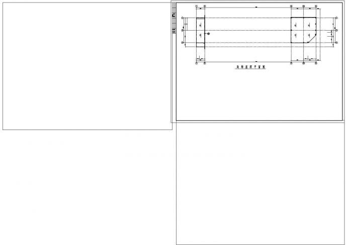 框架结构办公楼整套图纸CAD设计图图纸_图1