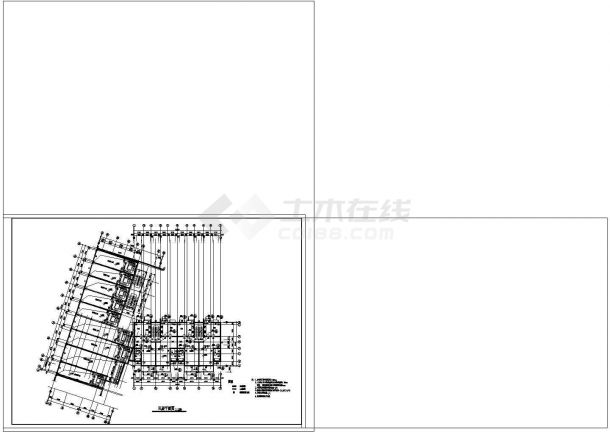 莲塘星港小镇花园户型平立面图CAD设计图图纸-图一