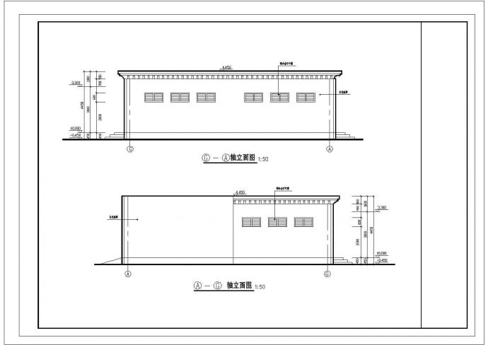 某公厕设计CAD详细完整方案图_图1