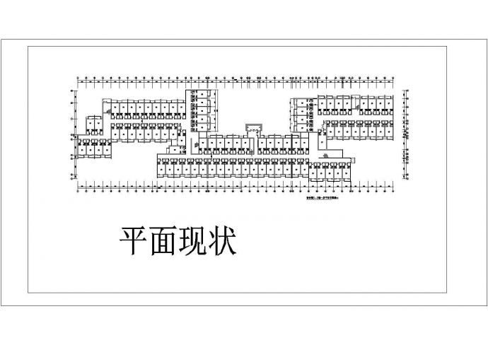 [上海]三层砖混结构幼儿园加固施工图（共11张CAD图）_图1