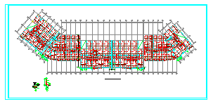 某多层商用楼框架结构设计施工图_图1