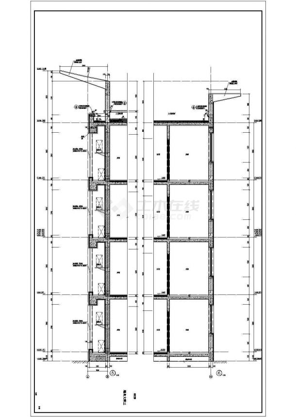 阳山路棚户区安置房工程（6.12# 7#13#）楼--建筑专业-图二