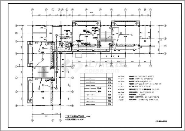 [施工图][重庆]多层幼儿园电气设计施工图（新设计）-图一