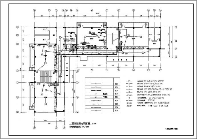 [施工图][重庆]多层幼儿园电气设计施工图（新设计）_图1
