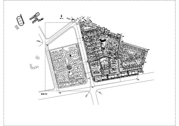 4层3387平米幼儿园小学综合规划建筑设计图（6班幼儿 18班小学 2个CAD）-图一