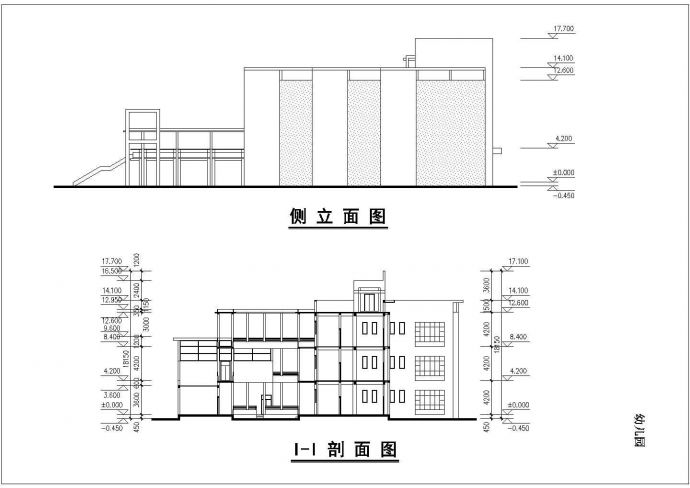 某9班3层1793平米幼儿园建筑设计cad施工图_图1