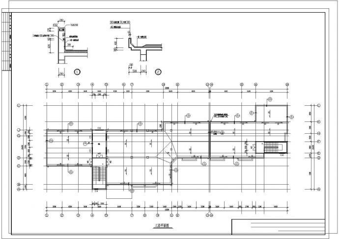 3层2024平方米幼儿园建筑施工图（含设计说明）_图1
