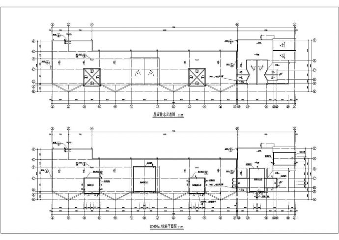 某12班3层框架结构欧式幼儿园设计cad全套建筑施工图_图1