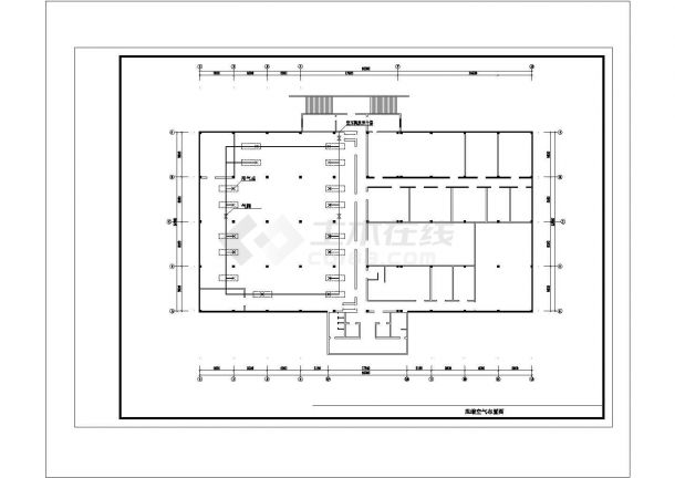 厂房设计CAD布置图-图二