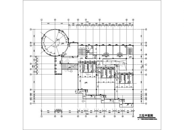 3层2503平米幼儿园建筑筑施工图（施工说明、大样图）-图二