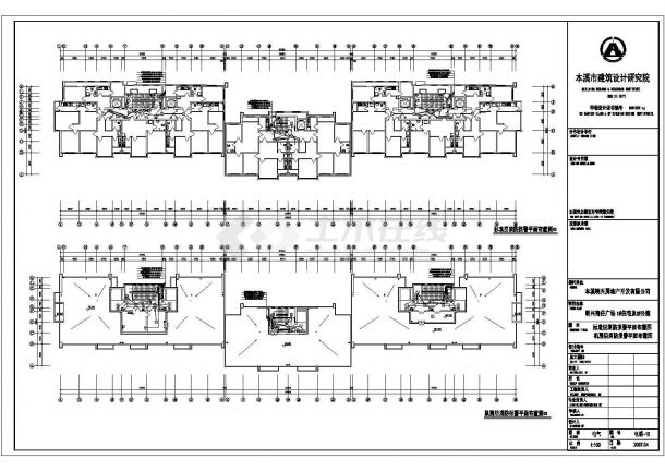 高层消防报警及联动设计CAD施工图-图二