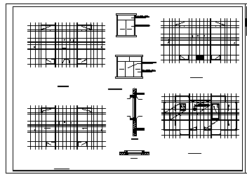 六层砖混砌体结构住宅楼建筑施工cad图，共三张_图1