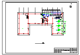 某城市气化工程生活楼及办公楼采暖施工图纸-图二