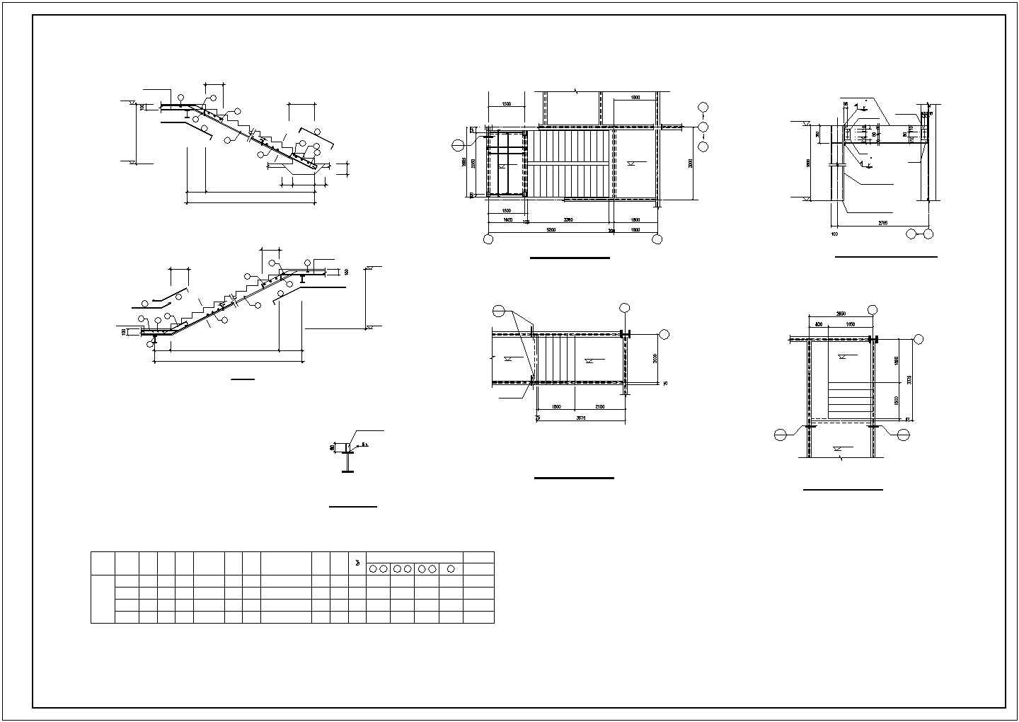 某二层钢屋面汽车4s店建筑CAD图纸