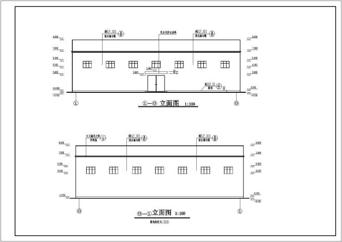 某一层木结构仓库设计cad全套建筑施工图（含设计说明）_图1