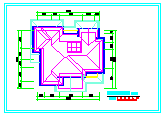 某地二层自建房设计建筑cad图纸含效果图-图二