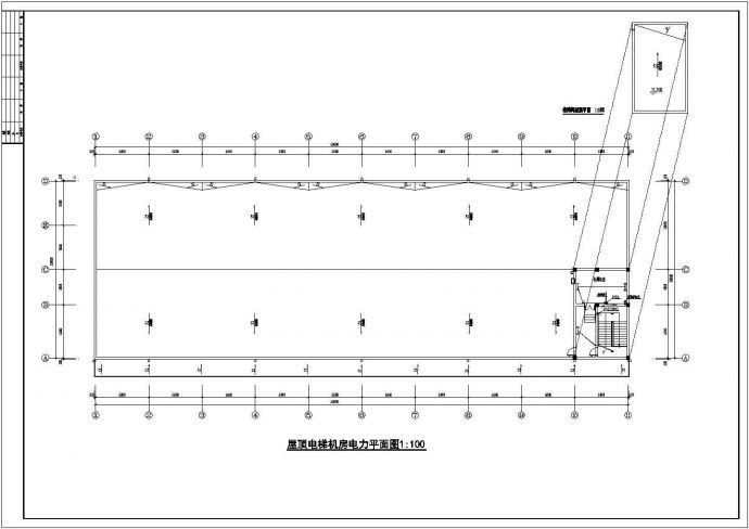 某工厂电气设计方案施工CAD参考图_图1