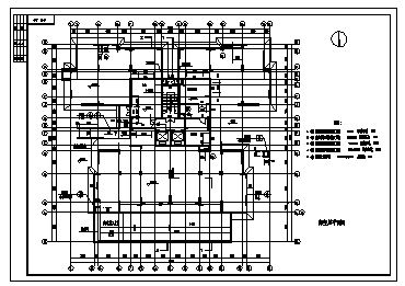 某十七层小区住宅楼建筑设计cad图(带地下室设计，共二十五张)-图二