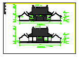 财神殿建筑方案设计CAD图纸_图1