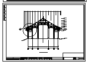 某景区山门建筑设计CAD施工图纸-图二