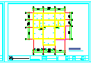 二层小别墅建筑结构水电设计cad图纸_图1