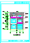 某地三层自建房建筑设计cad图纸含效果图_图1