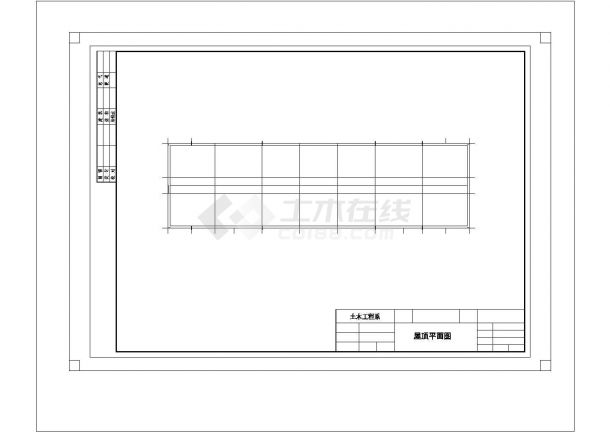 某6500平方米五层框架结构学院教学楼毕业设计图纸（含建筑结构图纸计算书）-图一