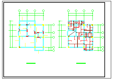 某地三层农居建筑cad设计施工图含效果图_图1