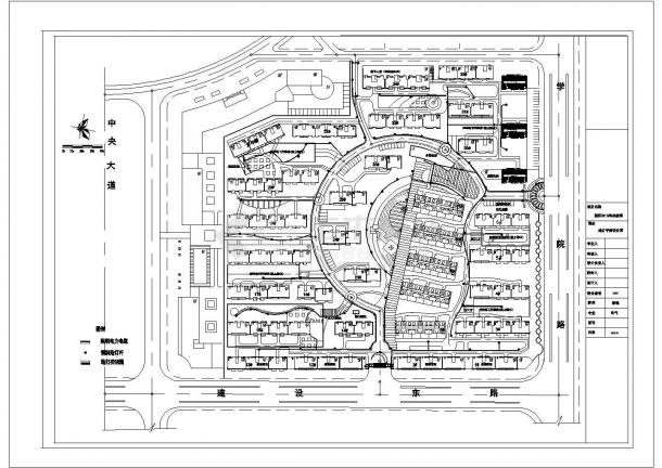 金秋情缘住宅CAD电气设计总图-图二
