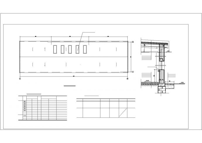 厂房设计_ 1层2155.84平米食品厂房建筑施工图【平立剖 说明】.cad_图1