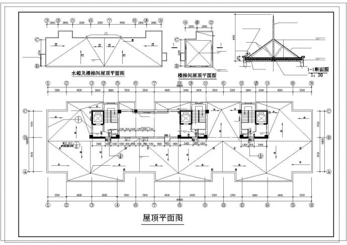 某十四层住宅建筑CAD布置图_图1