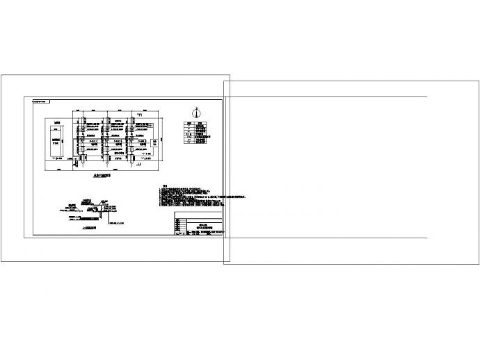 循环水场全套施工cad图纸设计_图1