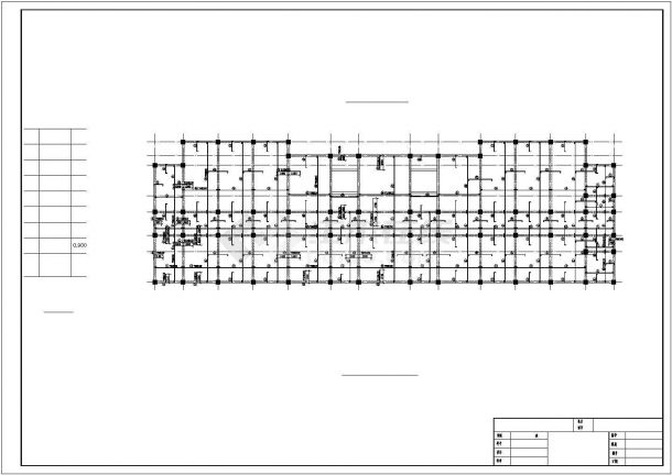 六层框架结构中学教学楼毕业设计（含建筑图结构图任务书）-图二