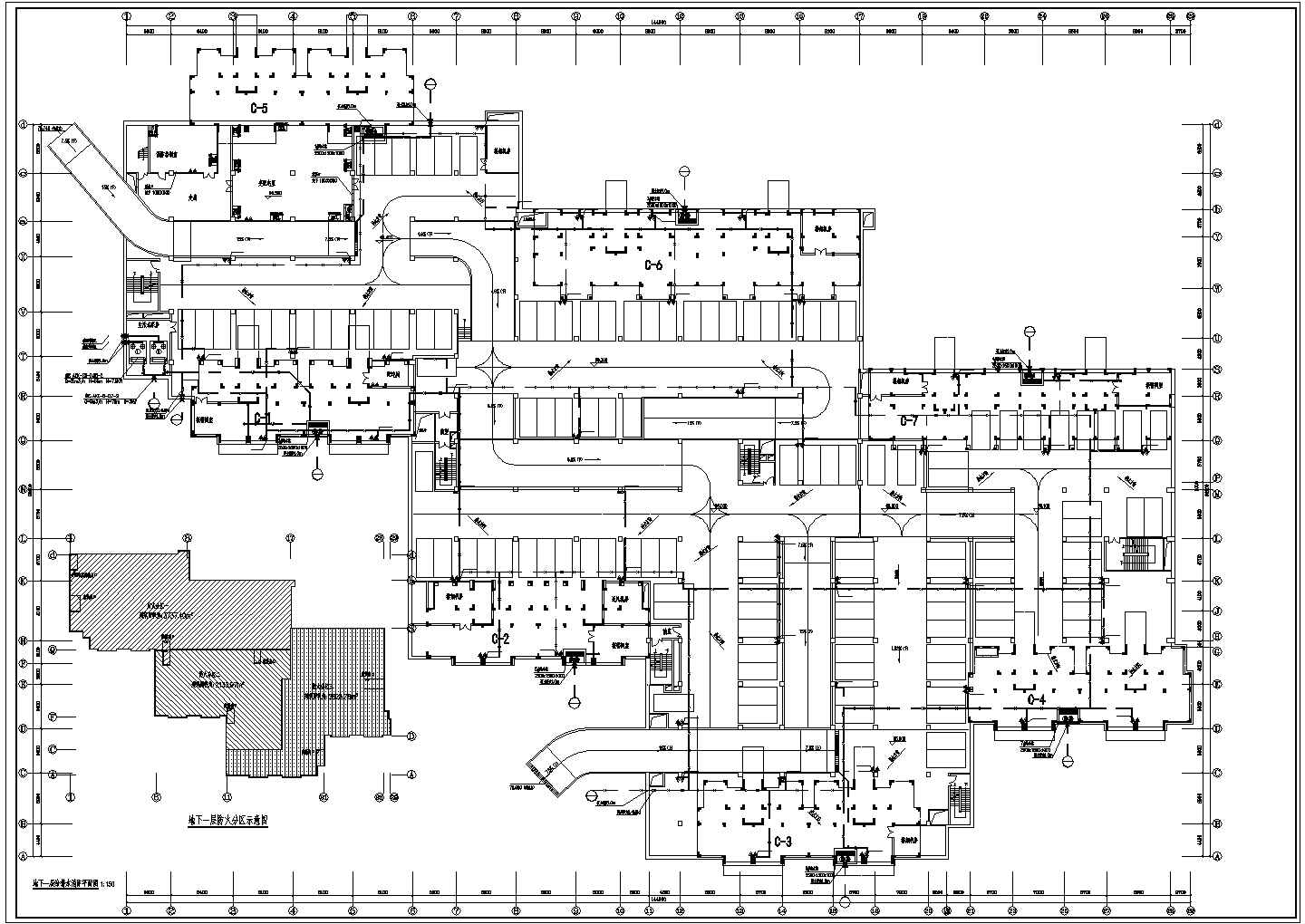 山东居住区高层及多层住宅楼给排水消防施工图（甲级设计院）