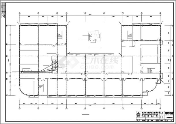陕西某13483平方米地上六层大专院校教学楼电气设计图纸（高28.5米-图二