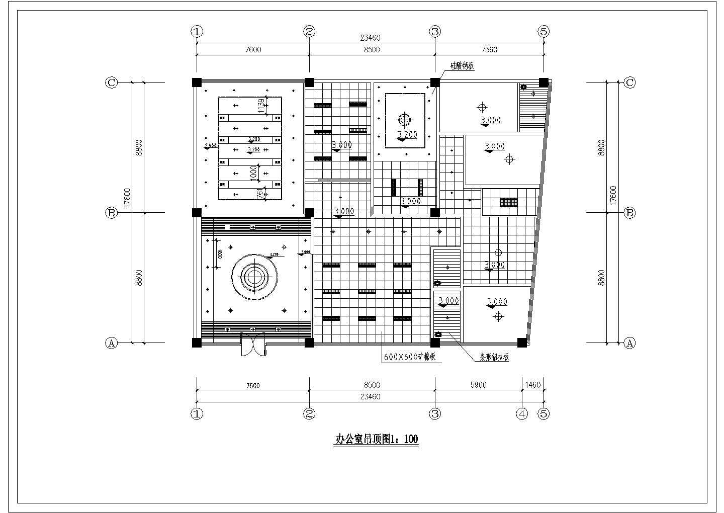 办公楼设计_某城市高层精装办公楼建筑全套设计施工CAD图纸